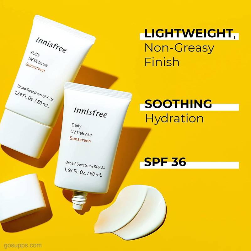 Daily UV Defense Invisible Broad Spectrum SPF 36 Sunscreen