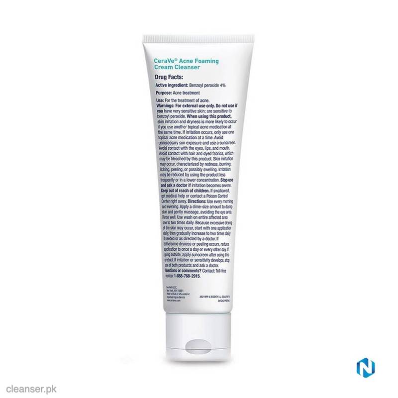 Acne Foaming Cream Cleanser